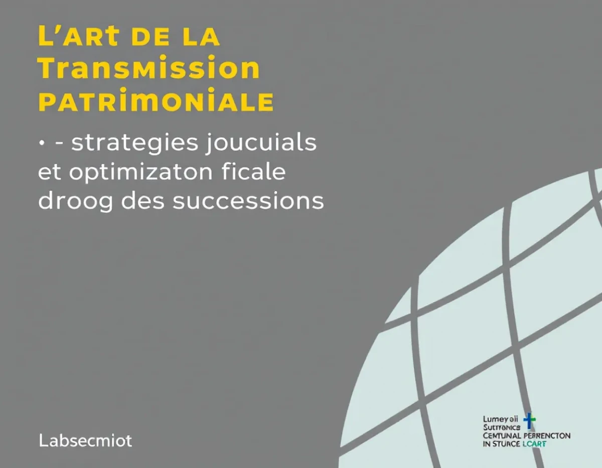L'art de la transmission patrimoniale : stratégies juridiques et optimisation fiscale en droit des successions